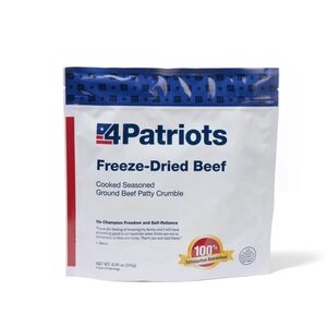 4patriots Freeze Dried Beef - 17 Servings